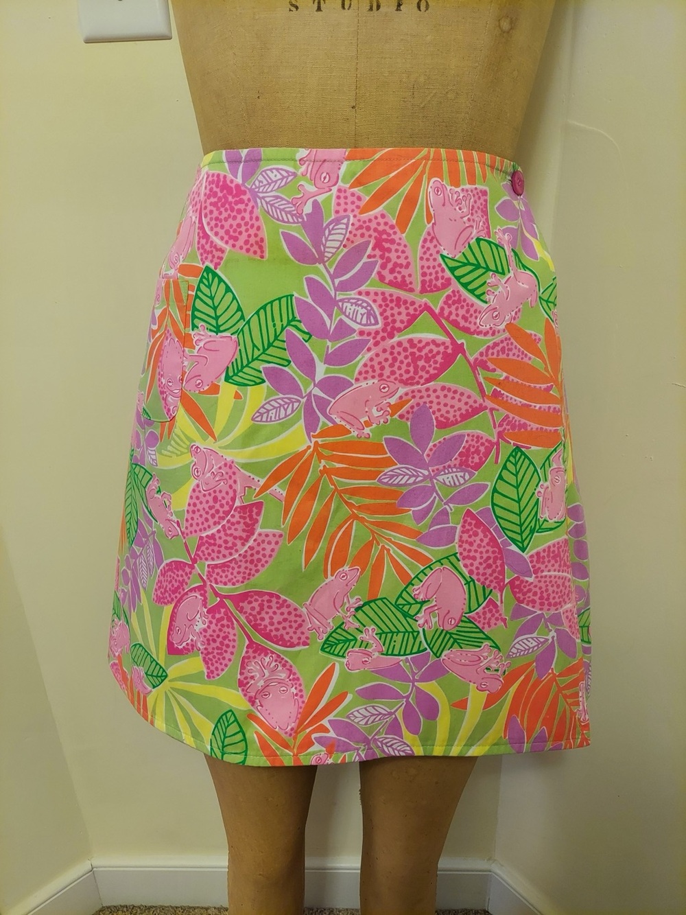 Lilly Pulitzer Fully Reversible Mini Skirt! 2 Skirts in 1!